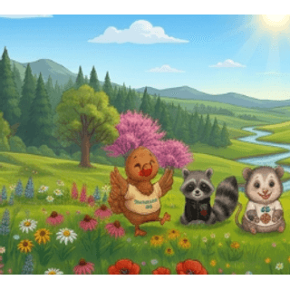 Nature mascot